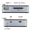 ADR-WISDUBK ワイヤレス カードリーダー ADR-WISDUBK / ワイヤレス カードリーダー
