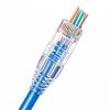 ADT-6ARJKNH-100 RJ-45コネクタ(カテゴリ6A、貫通型、への字ラッチ、ブーツ付き)100個入り。 ADT-6ARJKNH-100 / RJ-45コネクタ(カテゴリ6A、貫通型、への字ラッチ、ブーツ付き)100個入り。