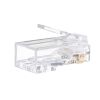 ADT-6RJKN-10 RJ-45コネクタ(カテゴリ6、貫通型、単線・より線共用、10個入り) ADT-6RJKN-10 / RJ-45コネクタ(カテゴリ6、貫通型、単線・より線共用、10個入り)
