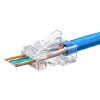 ADT-6RJKN-10 RJ-45コネクタ(カテゴリ6、貫通型、単線・より線共用、10個入り) ADT-6RJKN-10 / RJ-45コネクタ(カテゴリ6、貫通型、単線・より線共用、10個入り)