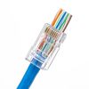 ADT-6RJKN-10 RJ-45コネクタ(カテゴリ6、貫通型、単線・より線共用、10個入り) ADT-6RJKN-10 / RJ-45コネクタ(カテゴリ6、貫通型、単線・より線共用、10個入り)