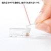 ADT-6RJTS-100 ツメ折れ防止カテゴリ6 RJ-45コネクタ(100個セット) ADT-6RJTS-100 / ツメ折れ防止カテゴリ6 RJ-45コネクタ(100個セット)