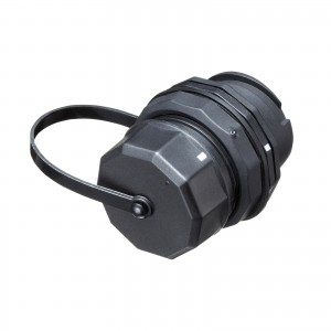 ADT-EX-6ASTPWPC / パネルマウント対応 RJ-45中継アダプタ（カテゴリ6A・STP・防水防塵）