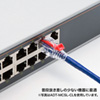 ADT-MCSL-BL 抜け止めセキュリティロックモジュラーカバー(10個・ブルー) ADT-MCSL-BL / 抜け止めセキュリティロックモジュラーカバー(10個・ブルー)