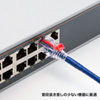 ADT-MCSL-CL 抜け止めセキュリティロックモジュラーカバー(10個・クリア) ADT-MCSL-CL / 抜け止めセキュリティロックモジュラーカバー(10個・クリア)