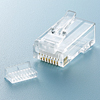 ADT-RJ45-100S / RJ-45コネクタ（単線用・100個入り）