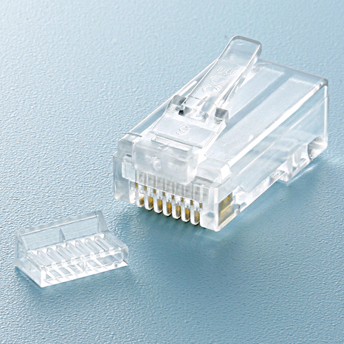 ADT-RJ45-100S / RJ-45コネクタ（単線用・100個入り）