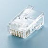 ADT-RJ45-10L RJ-45コネクタ(単線用・10個入り) ADT-RJ45-10L / RJ-45コネクタ(単線用・10個入り)