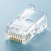 ADT-RJ45-10 RJ-45コネクタ(より線用・10個入り) ADT-RJ45-10 / RJ-45コネクタ(より線用・10個入り)