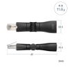 ADT-RJ6A-3D RJ-45 回転式アダプタ(Cat6A・STP) ADT-RJ6A-3D / RJ-45 回転式アダプタ(Cat6A・STP)