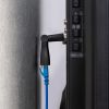 ADT-RJ6A-3D RJ-45 回転式アダプタ(Cat6A・STP) ADT-RJ6A-3D / RJ-45 回転式アダプタ(Cat6A・STP)