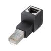 ADT-RJ6A-LD / RJ-45L型変換アダプタ（カテゴリ6A・STP・下出し）