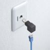 ADT-RJ6A-LD / RJ-45L型変換アダプタ（カテゴリ6A・STP・下出し）