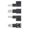 ADT-RJ6A-LD / RJ-45L型変換アダプタ（カテゴリ6A・STP・下出し）