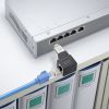 ADT-RJ6A-LL / RJ-45L型変換アダプタ（カテゴリ6A・STP・左出し）