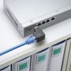 ADT-RJ6A-LL / RJ-45L型変換アダプタ（カテゴリ6A・STP・左出し）