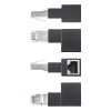 ADT-RJ6A-LL RJ-45L型変換アダプタ(カテゴリ6A・STP・左出し) ADT-RJ6A-LL / RJ-45L型変換アダプタ(カテゴリ6A・STP・左出し)
