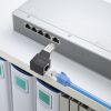 ADT-RJ6A-LR / RJ-45L型変換アダプタ（カテゴリ6A・STP・右出し）