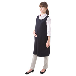 APR-404K / OAエプロン(マタニティ・ネイビー)