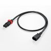 APW15-C14C15LS-1 / 抜け防止ロック式電源コード　ロックプラス（1m）