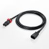 APW15-C14C15LS-2 / 抜け防止ロック式電源コード　ロックプラス（2m）