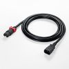 APW15-C14C15LS-3 / 抜け防止ロック式電源コード　ロックプラス（3m）