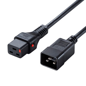 APW15-C20C19LK02 / 抜け防止ロック電源コード(2m)