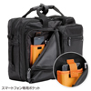 BAG-3WAY12BK 3WAYビジネスバッグ(通勤用) BAG-3WAY12BK / 3WAYビジネスバッグ(通勤用)