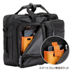 BAG-3WAY13BK / 3WAYビジネスバッグ（出張用）