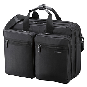 BAG-3WAY13BK【3WAYビジネスバッグ（出張用）】マチ拡張で大容量、出張
