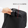 BAG-3WAY14BK 3WAYビジネスバッグ(タテ型) BAG-3WAY14BK / 3WAYビジネスバッグ(タテ型)