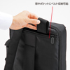 BAG-3WAY15BK / 3WAYビジネスバッグ（通勤用）