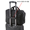 BAG-3WAY16BK 3WAYビジネスバッグ(15.6インチワイド・シングル・通勤用・ブラック) BAG-3WAY16BK / 3WAYビジネスバッグ(15.6インチワイド・シングル・通勤用・ブラック)