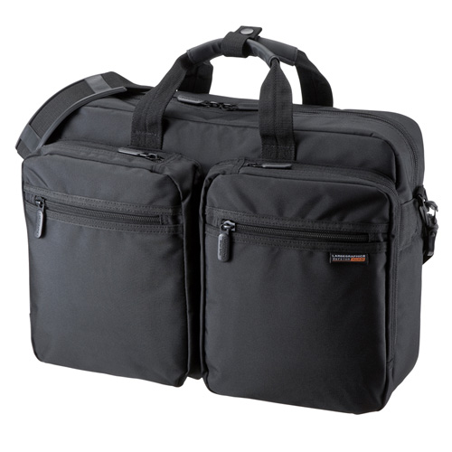 ブラックバス　セット KUROSABI-黒さび染め- フラップ付きショルダーバッグ L | BAG