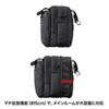 BAG-3WAY17BK / 3WAYビジネスバッグ（15.6インチワイド・ダブル・出張用・ブラック）