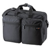 BAG-3WAY17BK 3WAYビジネスバッグ(15.6インチワイド・ダブル・出張用・ブラック) BAG-3WAY17BK / 3WAYビジネスバッグ(15.6インチワイド・ダブル・出張用・ブラック)