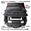 BAG-3WAY18BK 3WAYビジネスバッグ(15.6インチワイド・シングル・タテインチ・ブラック) BAG-3WAY18BK / 3WAYビジネスバッグ(15.6インチワイド・シングル・タテインチ・ブラック)