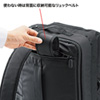 BAG-3WAY19BK 3WAYビジネスバッグ(15.6インチワイド・ダブル・出張用・ブラック) BAG-3WAY19BK / 3WAYビジネスバッグ(15.6インチワイド・ダブル・出張用・ブラック)