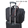 BAG-3WAY19BK 3WAYビジネスバッグ(15.6インチワイド・ダブル・出張用・ブラック) BAG-3WAY19BK / 3WAYビジネスバッグ(15.6インチワイド・ダブル・出張用・ブラック)