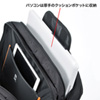BAG-3WAY19BK 3WAYビジネスバッグ(15.6インチワイド・ダブル・出張用・ブラック) BAG-3WAY19BK / 3WAYビジネスバッグ(15.6インチワイド・ダブル・出張用・ブラック)