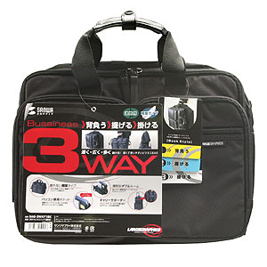 BAG-3WAY1BK / 3WAYビジネスバッグ（通勤用）