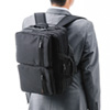 BAG-3WAY21BK 3WAYビジネスバッグ(16インチワイド・ブラック・出張用) BAG-3WAY21BK / 3WAYビジネスバッグ(16インチワイド・ブラック・出張用)