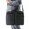 BAG-3WAY21BK / 3WAYビジネスバッグ（16インチワイド・ブラック・出張用）