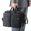 BAG-3WAY21BK / 3WAYビジネスバッグ（16インチワイド・ブラック・出張用）