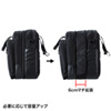 BAG-3WAY22BK / 3WAYビジネスバッグ（15.6インチワイド・ブラック・出張用・大型）