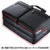 BAG-3WAY22BK / 3WAYビジネスバッグ（15.6インチワイド・ブラック・出張用・大型）