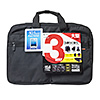 BAG-3WAY22BK 3WAYビジネスバッグ(15.6インチワイド・ブラック・出張用・大型) BAG-3WAY22BK / 3WAYビジネスバッグ(15.6インチワイド・ブラック・出張用・大型)
