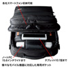 BAG-3WAY23BK / 3WAYビジネスバッグ（16インチワイド・ブラック・縦型・通勤用）