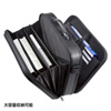 BAG-716BKN / セミハードPCケース（17.3インチワイド・ダブルタイプ・ブラック）