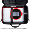 BAG-716BKN セミハードPCケース(17.3インチワイド・ダブルタイプ・ブラック) BAG-716BKN / セミハードPCケース(17.3インチワイド・ダブルタイプ・ブラック)